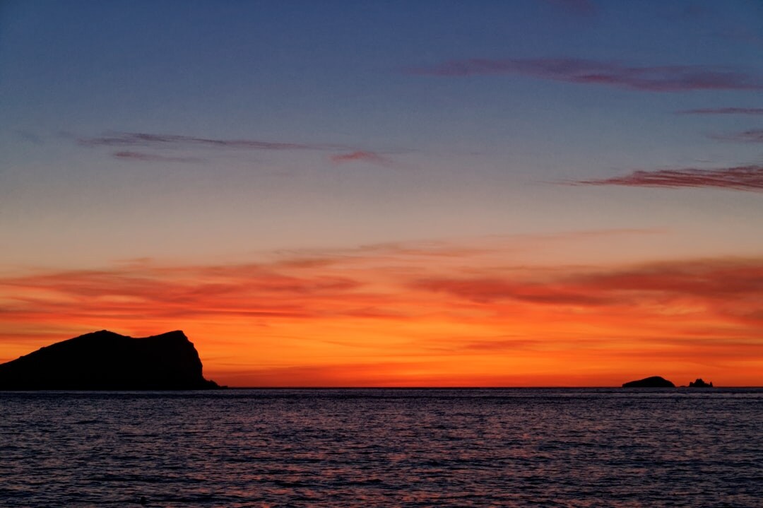 ibiza beach sunset