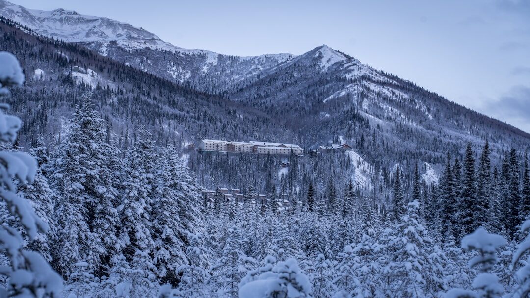 mountain retreat view