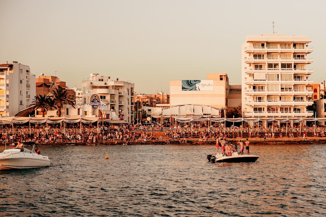 ibiza beach sunset